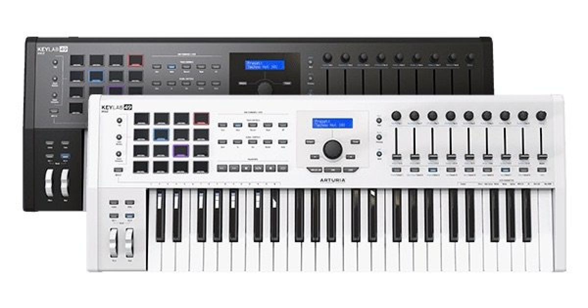 ◁ MIDI ( миди) клавиатура Arturia KeyLab 49 MkII • лучшая цена